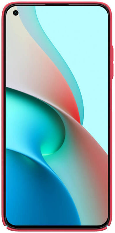 Nillkin Super Frosted Shield Hoesje Xiaomi Redmi Note 9T Rood afbeelding 3