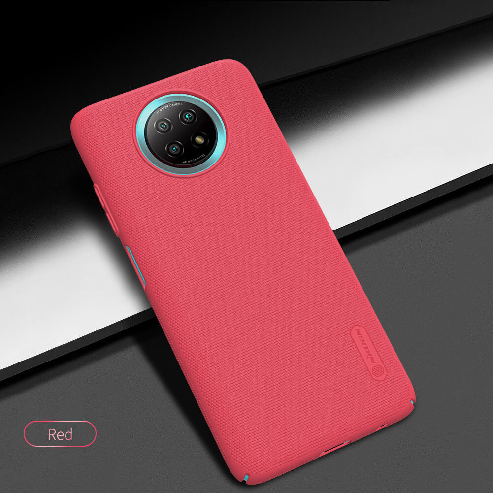 Nillkin Super Frosted Shield Hoesje Xiaomi Redmi Note 9T Rood afbeelding 9