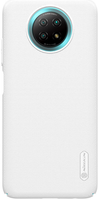 Nillkin Super Frosted Shield Hoesje Xiaomi Redmi Note 9T Wit afbeelding 1