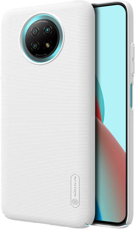 Nillkin Super Frosted Shield Hoesje Xiaomi Redmi Note 9T Wit afbeelding 5