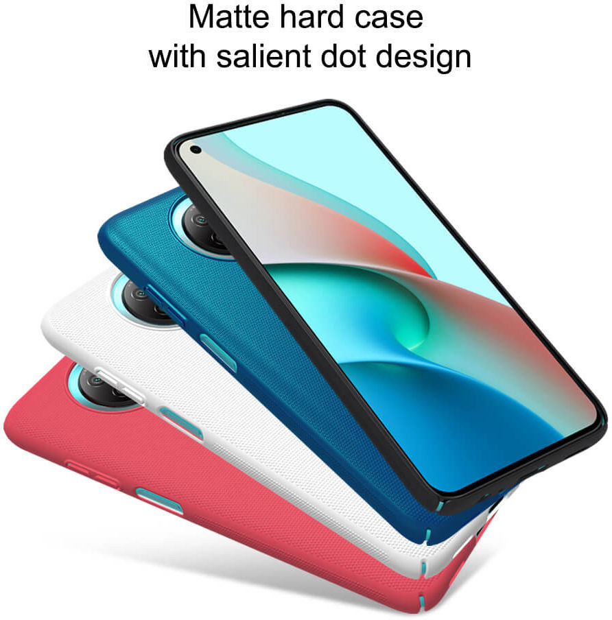 Nillkin Super Frosted Shield Hoesje Xiaomi Redmi Note 9T Wit afbeelding 7