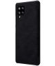 Nillkin Qin Samsung Galaxy A42 Hoesje Book Case Kunstleer Zwart