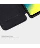Nillkin Qin Samsung Galaxy A72 Hoesje Book Case Kunstleer Zwart