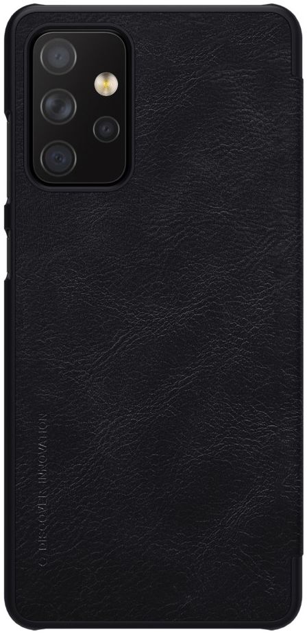 Nillkin Qin Samsung Galaxy A72 Hoesje Book Case Kunstleer Zwart afbeelding 2