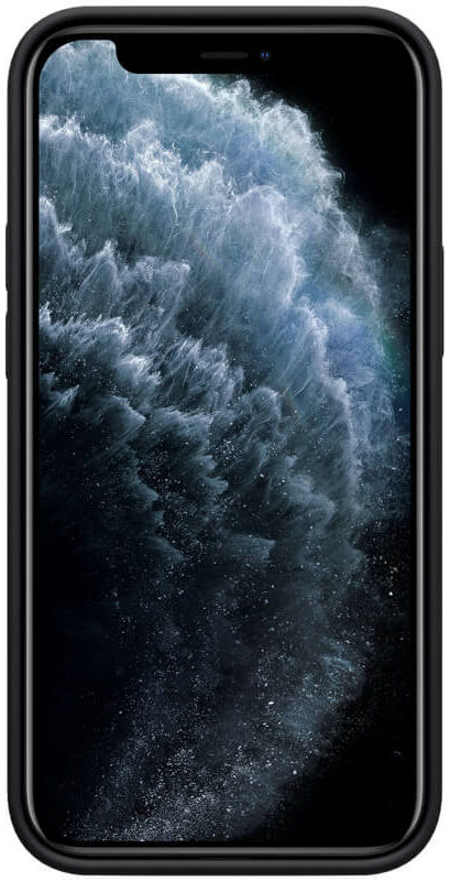 Nillkin Flex Pure iPhone 12 Pro Max Hoesje MagSafe Siliconen Zwart afbeelding 2