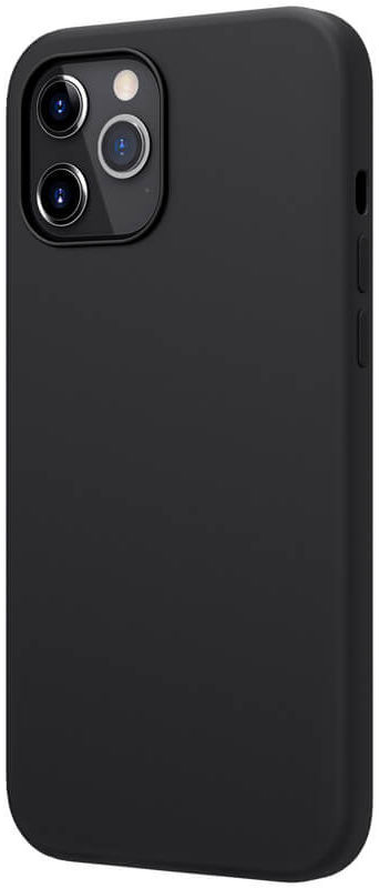 Nillkin Flex Pure iPhone 12 Pro Max Hoesje MagSafe Siliconen Zwart afbeelding 3