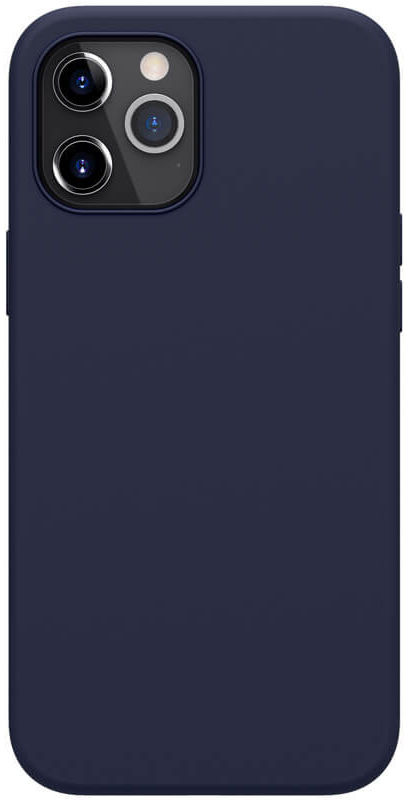Nillkin Flex Pure iPhone 12 Pro Max Hoesje MagSafe Siliconen Blauw afbeelding 1