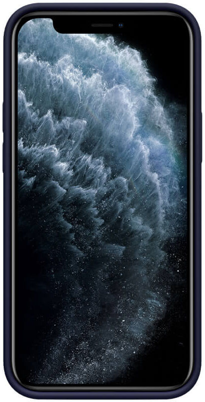 Nillkin Flex Pure iPhone 12 Pro Max Hoesje MagSafe Siliconen Blauw afbeelding 2