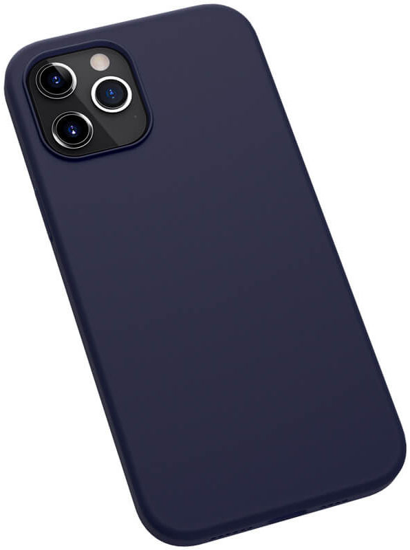 Nillkin Flex Pure iPhone 12 Pro Max Hoesje MagSafe Siliconen Blauw afbeelding 3