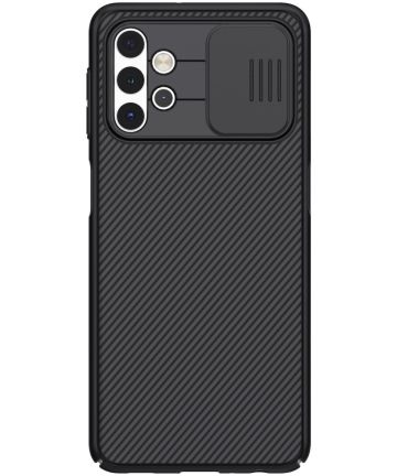 Nillkin CamShield Samsung Galaxy A32 5G Hoesje met Camera Slider Zwart Hoesjes