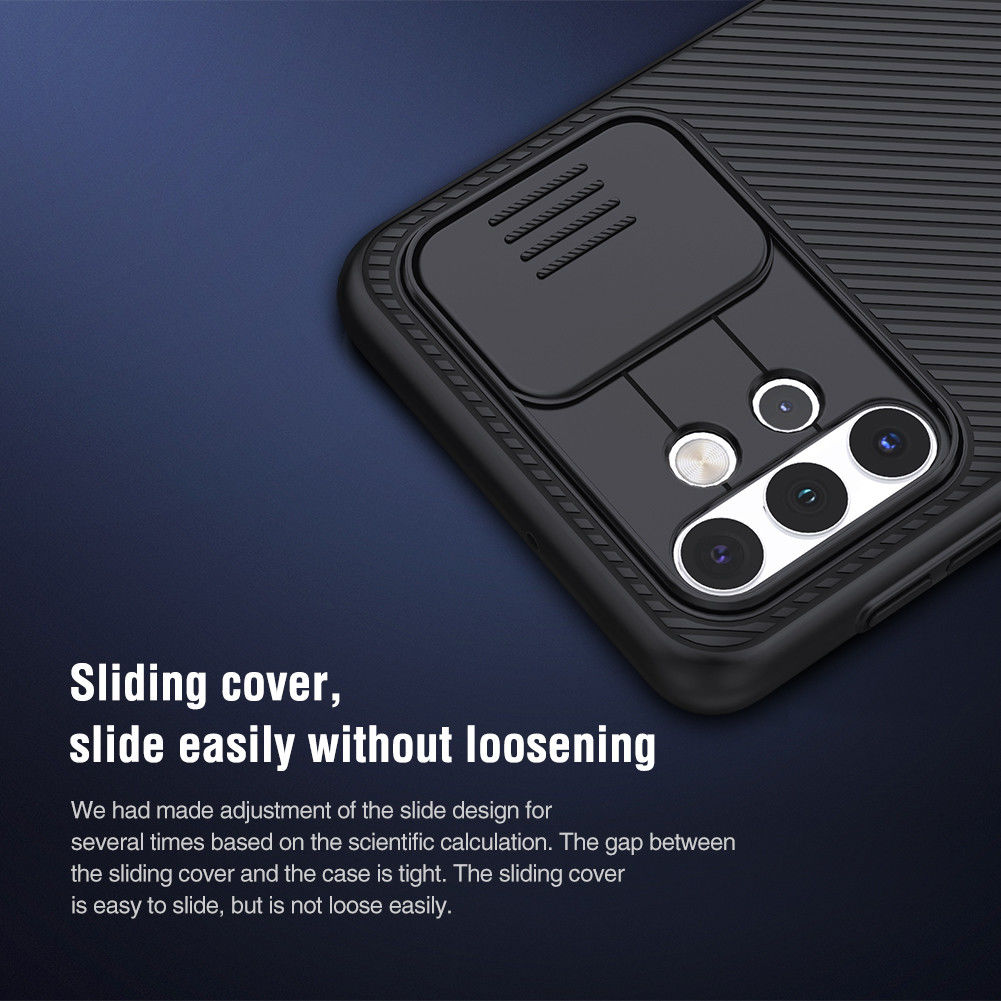 Nillkin CamShield Samsung Galaxy A32 5G Hoesje met Camera Slider Zwart afbeelding 9