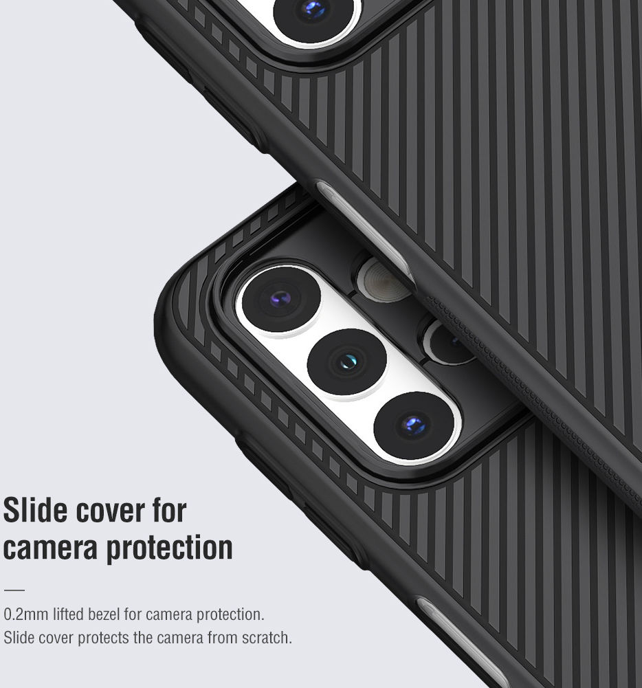 Nillkin CamShield Samsung Galaxy A32 5G Hoesje met Camera Slider Zwart afbeelding 4