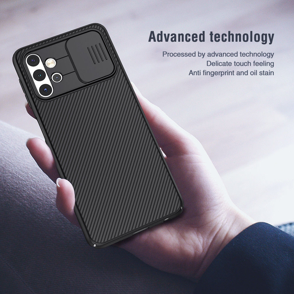 Nillkin CamShield Samsung Galaxy A32 5G Hoesje met Camera Slider Zwart afbeelding 5