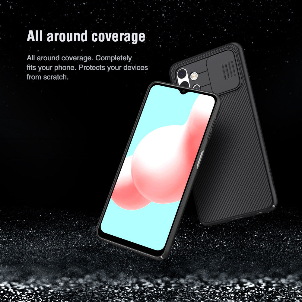 Nillkin CamShield Samsung Galaxy A32 5G Hoesje met Camera Slider Zwart afbeelding 8