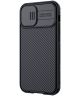 Nillkin CamShield iPhone 12 Mini MagSafe Hoesje Camera Slider Zwart