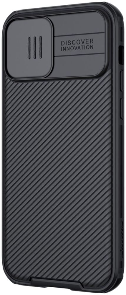 Nillkin CamShield iPhone 12/12 Pro MagSafe Hoesje Camera Slider Zwart afbeelding 2