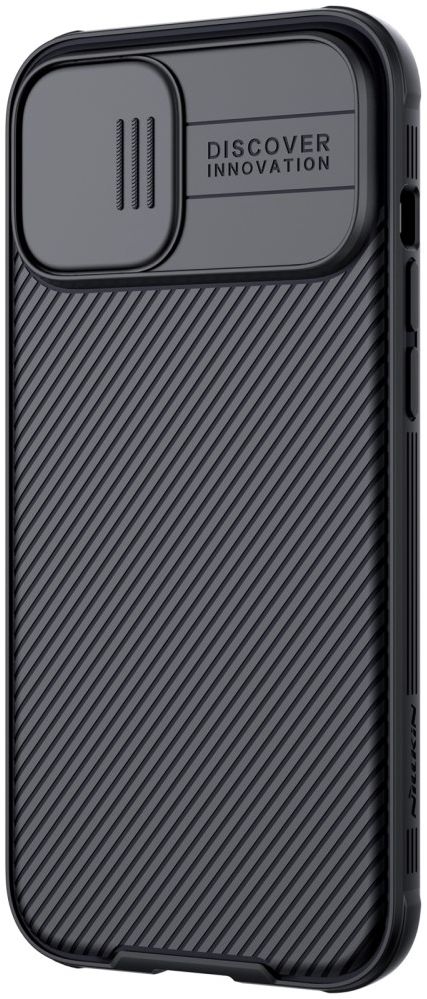 Nillkin CamShield iPhone 12 Pro Max MagSafe Hoesje Camera Slider Zwart afbeelding 2