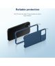 Nillkin CamShield iPhone 12 Pro Max MagSafe Hoesje Camera Slider Blauw