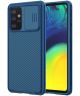 Nillkin Camshield Samsung Galaxy A52 / A52S Hoesje met Camera Slider Blauw