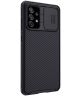 Nillkin Camshield Samsung Galaxy A72 Hoesje met Camera Slider Zwart