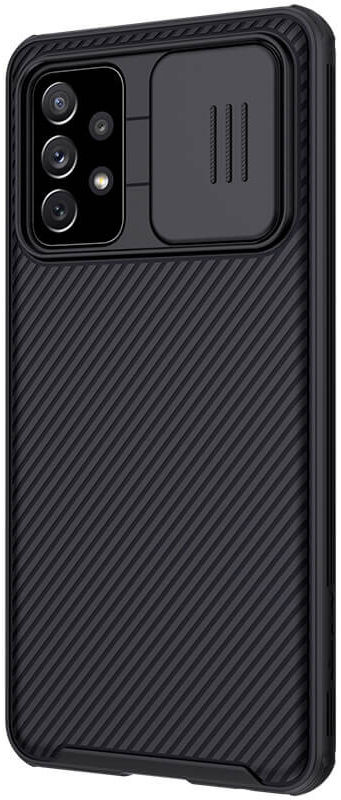 Nillkin Camshield Samsung Galaxy A72 Hoesje met Camera Slider Zwart afbeelding 14