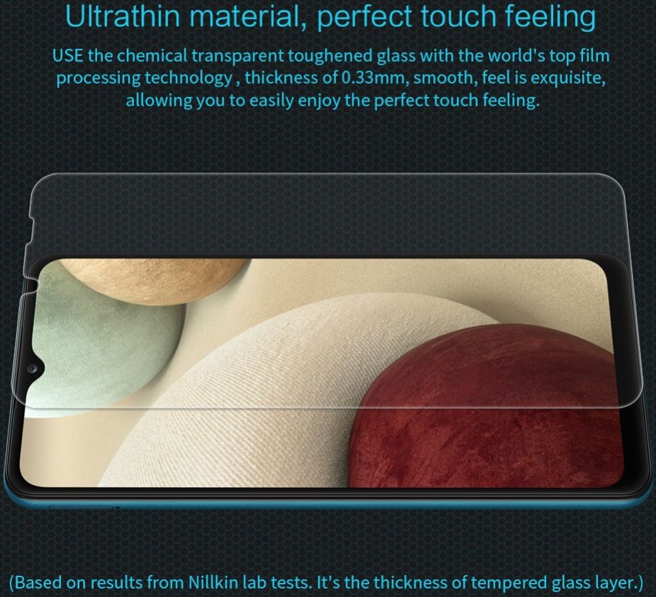 Nillkin Samsung Galaxy A12/ A32 5G Screenprotector Anti-Explosie 0.3mm afbeelding 3
