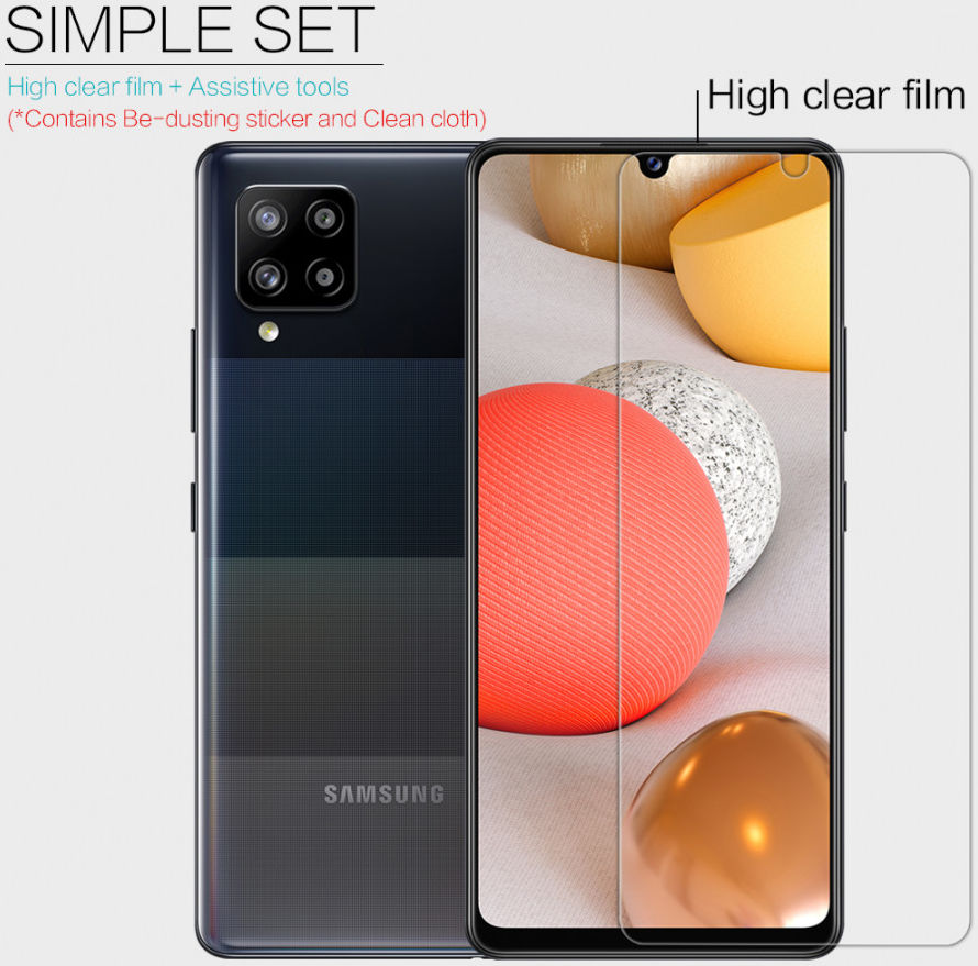 Nillkin Samsung Galaxy A42 Screen Protector Display Folie afbeelding 6