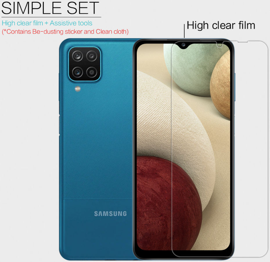 Nillkin Samsung Galaxy A12 / A32 5G Screen Protector Display Folie afbeelding 5