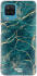 HappyCase Samsung Galaxy A12 Hoesje Flexibel TPU Aqua Marmer Print afbeelding 6