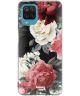 HappyCase Samsung Galaxy A12 Hoesje Flexibel TPU Rozen Print