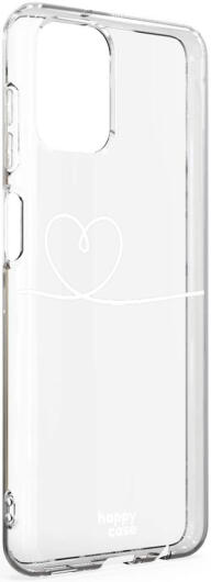HappyCase Samsung Galaxy A12 Hoesje Flexibel TPU Hartje Print afbeelding 7