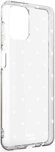 HappyCase Samsung Galaxy A12 Hoesje Flexibel TPU Hartjes Print afbeelding 9