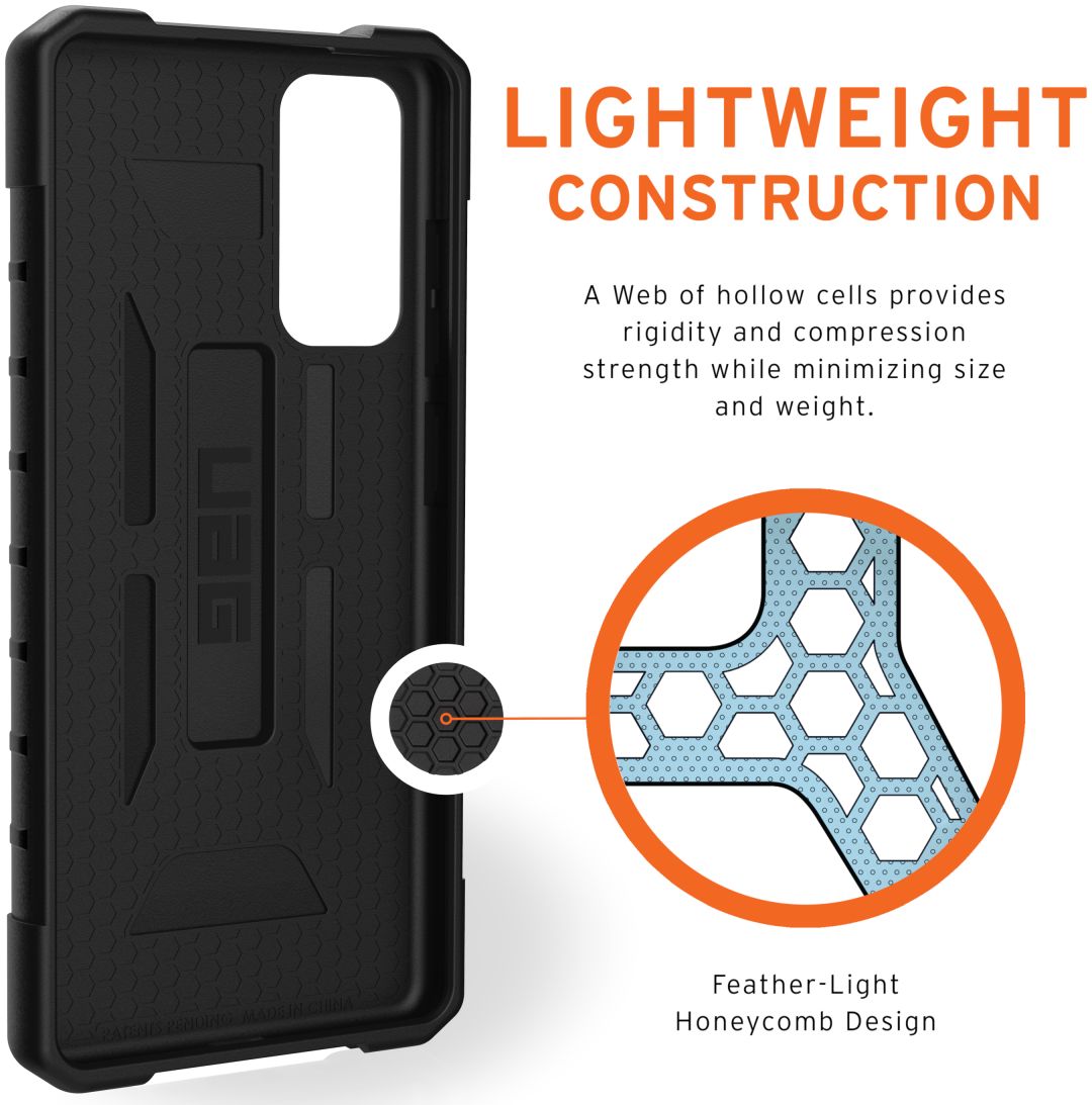 Urban Armor Gear Pathfinder Samsung Galaxy S20 FE Hoesje Zwart afbeelding 3