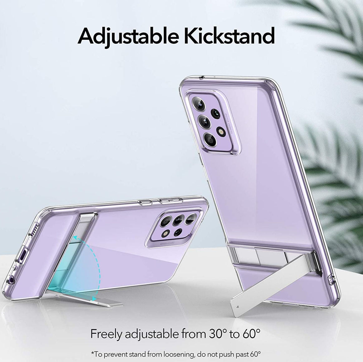 ESR Air Shield Boost Samsung Galaxy A52S Hoesje Kickstand Transparant afbeelding 4