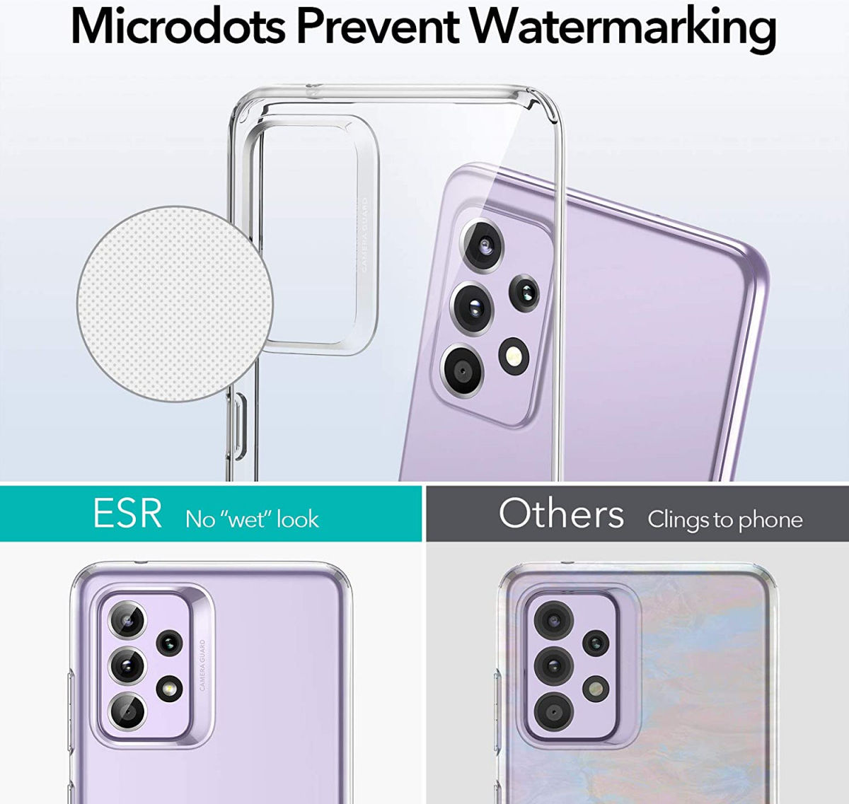 ESR Air Shield Boost Samsung Galaxy A52S Hoesje Kickstand Transparant afbeelding 6