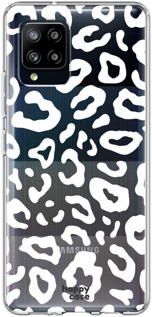 HappyCase Samsung Galaxy A42 Hoesje Flexibel TPU Luipaard Print afbeelding 1
