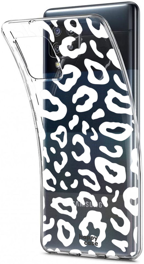 HappyCase Samsung Galaxy A42 Hoesje Flexibel TPU Luipaard Print afbeelding 10