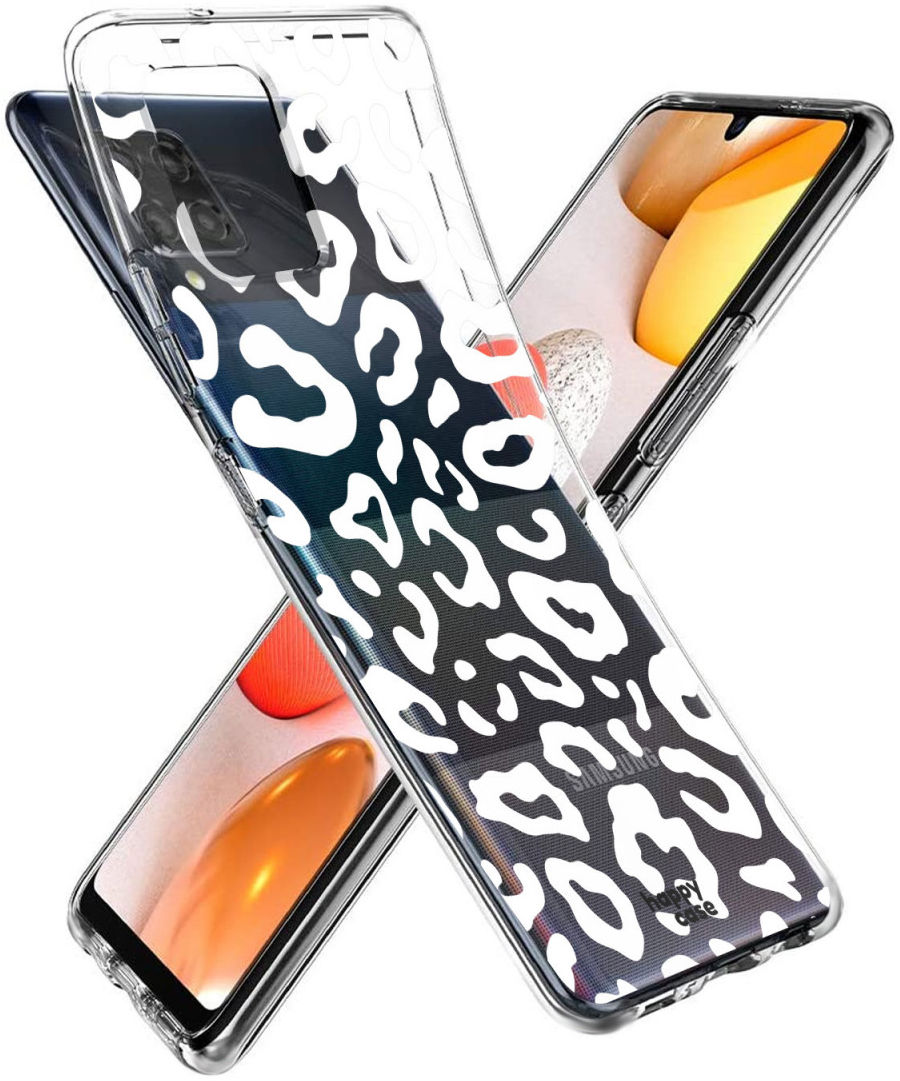 HappyCase Samsung Galaxy A42 Hoesje Flexibel TPU Luipaard Print afbeelding 11