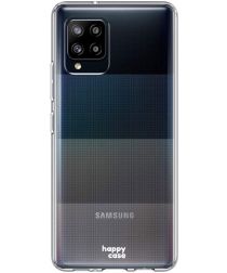HappyCase Samsung Galaxy A42 Hoesje Flexibel TPU Clear