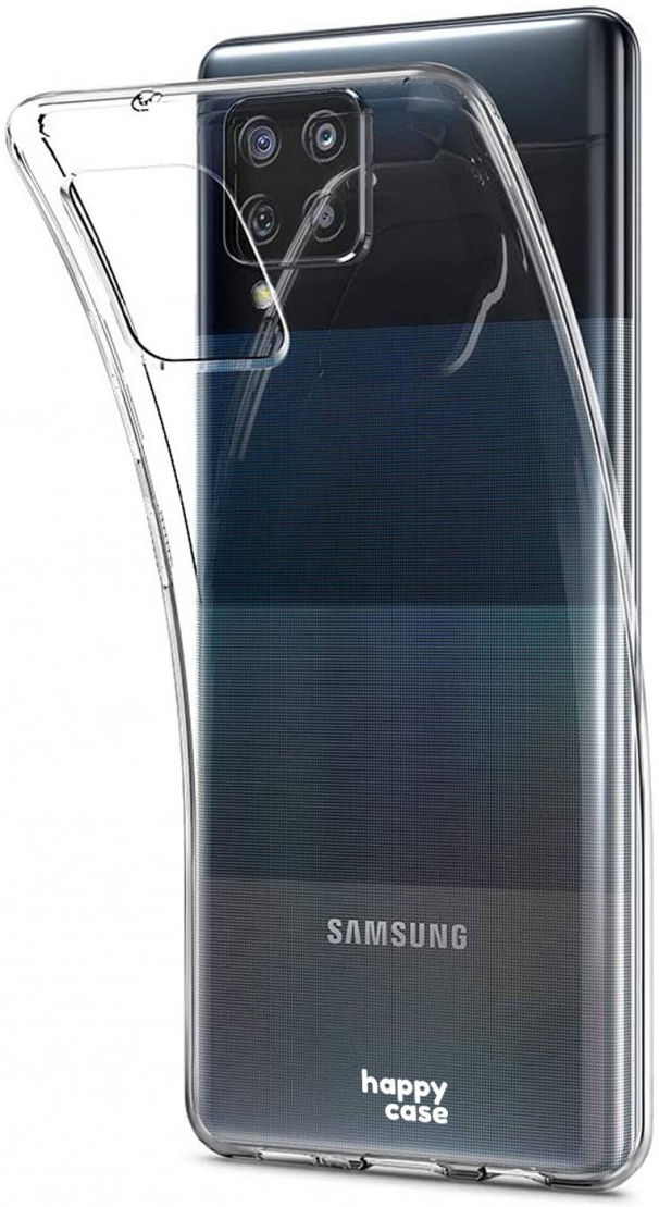 HappyCase Samsung Galaxy A42 Hoesje Flexibel TPU Clear afbeelding 5