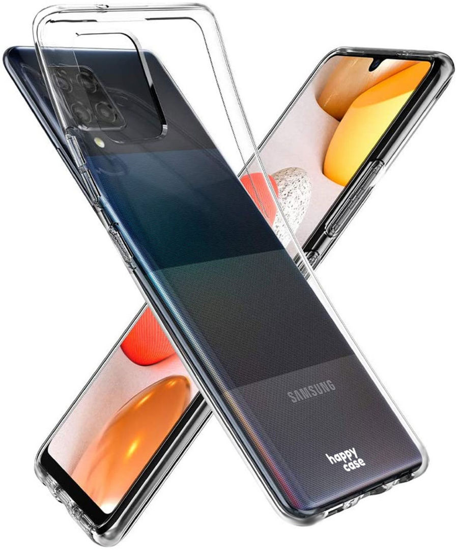 HappyCase Samsung Galaxy A42 Hoesje Flexibel TPU Clear afbeelding 6