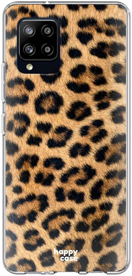 HappyCase Samsung Galaxy A42 Hoesje Flexibel TPU Wilde Panter Print afbeelding 1