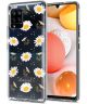 HappyCase Samsung Galaxy A42 Hoesje Flexibel TPU Bloemen Print