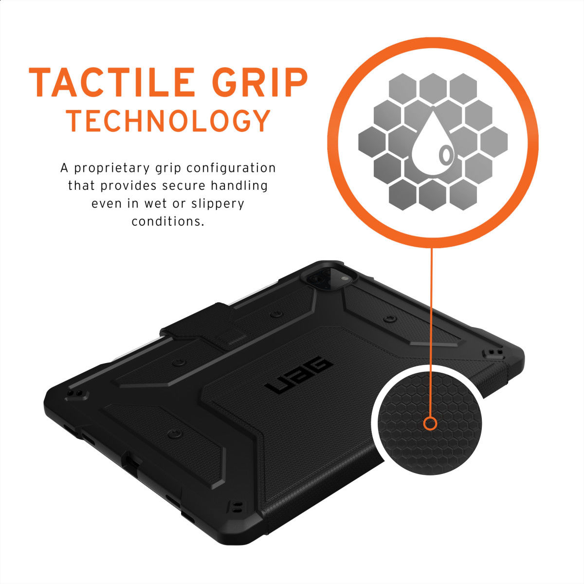 UAG Metropolis iPad Pro 11 / Air 10.9 2020/2022 Hoes Zwart afbeelding 7
