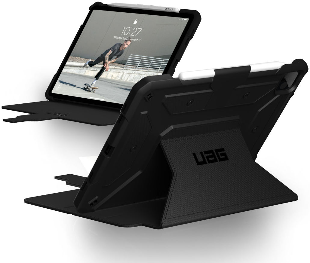 UAG Metropolis iPad Pro 11 / Air 10.9 2020/2022 Hoes Zwart afbeelding 1