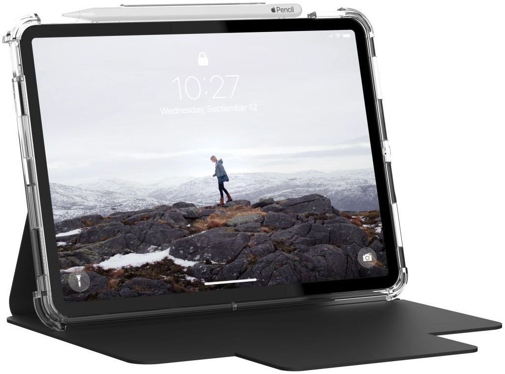 Urban Armor Gear [U] Lucent iPad Pro 11 / Air 10.9 (2020) Hoes Zwart afbeelding 1