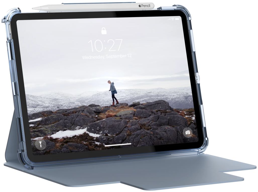 Urban Armor Gear [U] Lucent iPad Pro 11 / Air 10.9 (2020) Hoes Blauw afbeelding 1