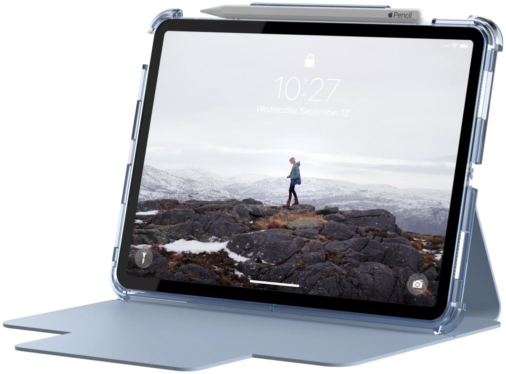 Urban Armor Gear [U] Lucent iPad Pro 11 / Air 10.9 (2020) Hoes Blauw afbeelding 7