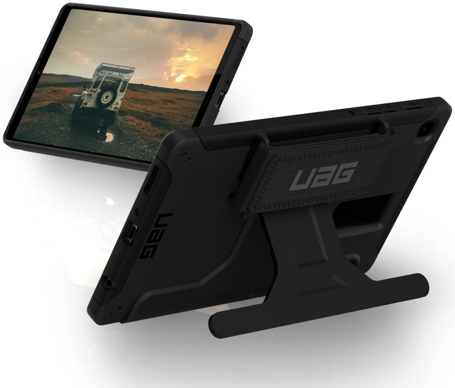 Urban Armor Gear Scout Samsung Galaxy Tab A7 Lite Hoes Zwart afbeelding 1