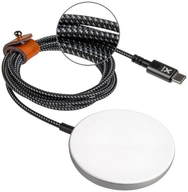Xtorm Draadloze MagSafe Oplader 20W Power Delivery + USB-C Kabel 1.2M afbeelding 4